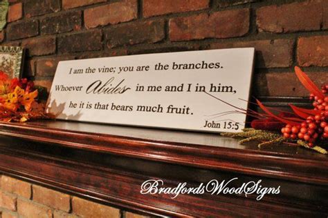 I Am the Vine You Are the Branches ... John 15 5 Scripture - Etsy ...