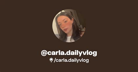 carla.dailyvlog | TikTok | Linktree