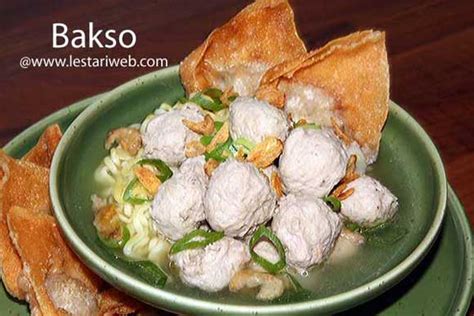 Bakso – Meatball Soup – Recipes Indonesia