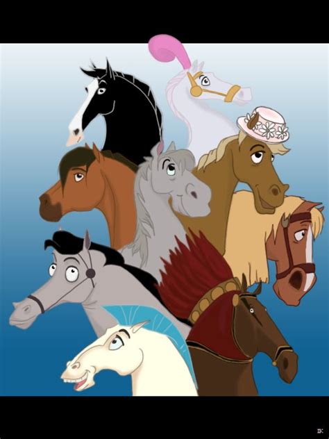 Disney Cartoon Horses