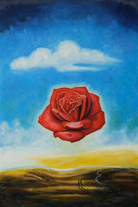 Hand Painted Oil Painting 20x24 Repro Canvas Art Salvador Dali ...