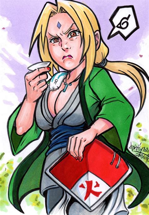 ArtStation - Tsunade 5th hokage