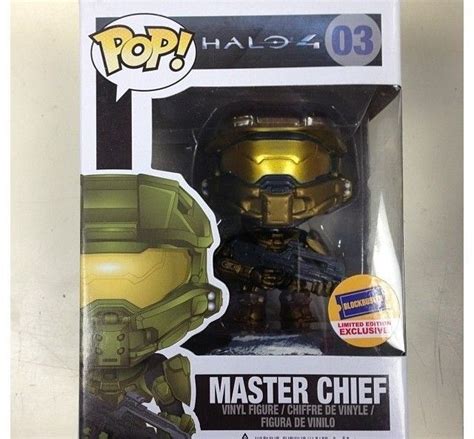 🥇 Figura Funko Pop Master Chief - (Gold) [Halo]