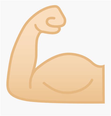 Similiar Flexing Arm Emoji Keywords Muscle Emoji Clipart Full Size | Images and Photos finder