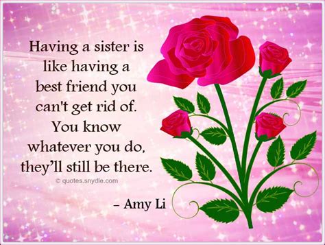 Birthday Quotes for Sister - Quotes and Sayings