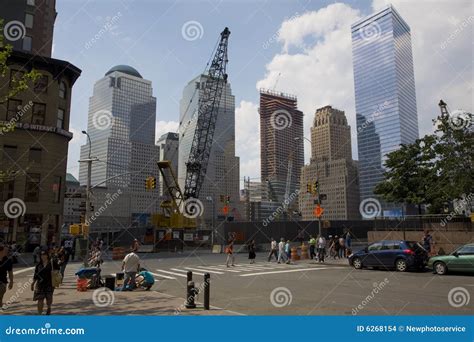 GROUND ZERO CONSTRUCTION SITE Editorial Stock Image - Image of ...