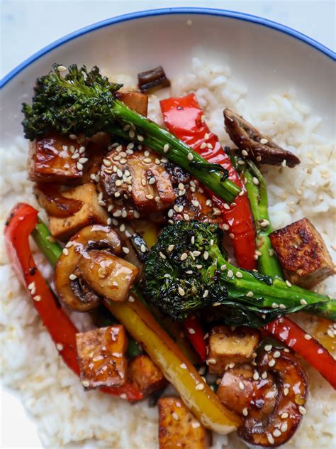 Vegan Mushroom Tofu Stir Fry - Vegan Food & Living