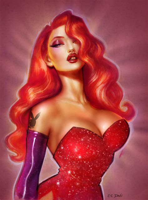 ArtStation - Jessica Rabbit illustration