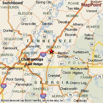 Where is Cleveland, Tennessee? see area map & more