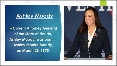 Attorney General Ashley Moody (FL) BIO PPT by Teach Simple