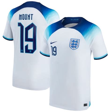 World Cup 2022 England Soccer Jersey Home Soccer Shirts MOUNT | Soccer777