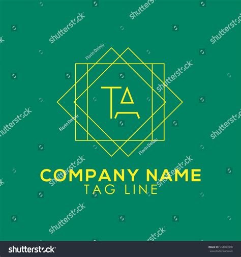 Ta Logo Stock Vector (Royalty Free) 534700960 | Shutterstock