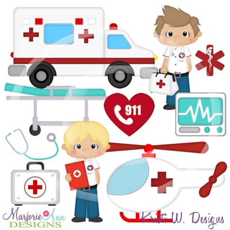 Paramedic Boys Clipart-instant Download-digital Clipart-png - Etsy