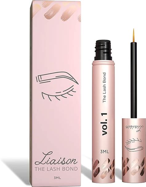 Liaison Lash Bond Eyelash Growth Serum - Natural Peptide Lash Boost & Enhancer for Longer ...