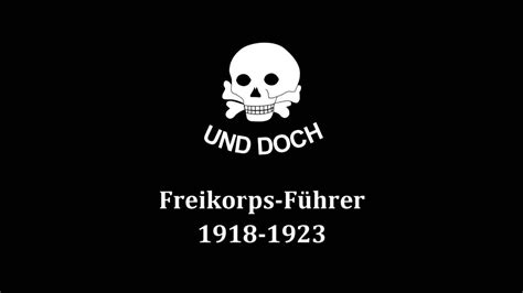 【History】 Freikorps leaders list (WIP) - YouTube