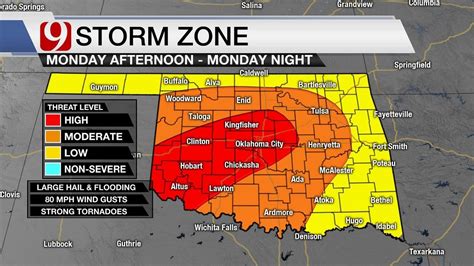 Oklahoma Severe Weather Update: What You Need To Know For Monday