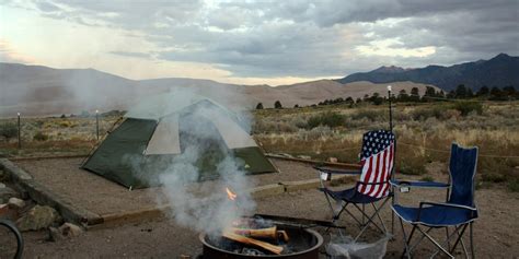 Camping near Alamosa, Sand Dunes, and the San Luis Valley