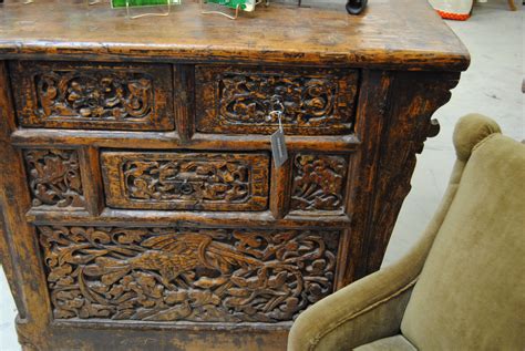 Very, very old hand carved Chinese cabinet. Exquisite from Maison Suzanne Gallery Chinese ...