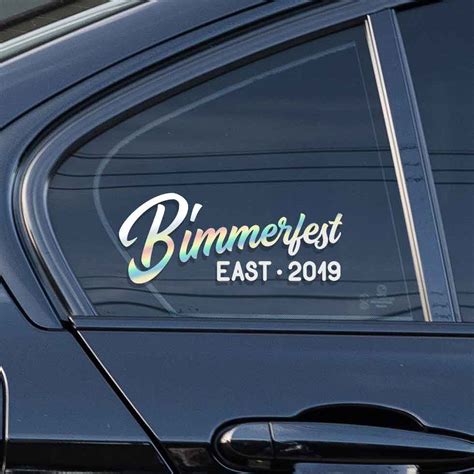 Bimmerfest 2019 sticker