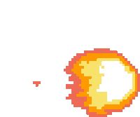 Fireball Pixel Art