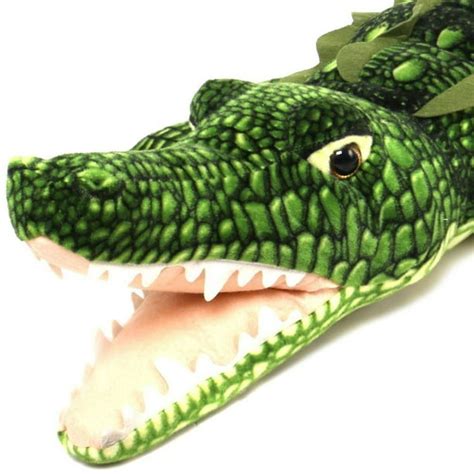 Kuwat the Saltwater Crocodile | 56 Inch Big Stuffed Animal Plush ...