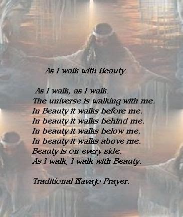 Walk In Beauty Navajo Prayer - Captions Beautiful