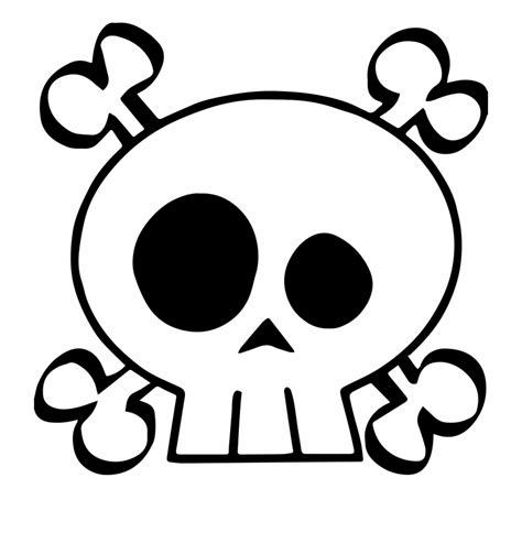 cute skull clipart 20 free Cliparts | Download images on Clipground 2024