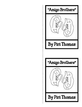 "Amigo Brothers" - Comparing Two Characters by Shopgirl Mrs V | TpT