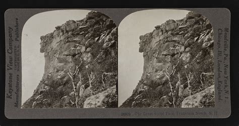 The Great Stone Face, Franconia Notch, N.H. | Library of Congress