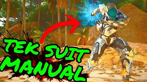 TEK SUIT SPECIAL Abilities Guide In Ark Survival Ascended!!! How to Be SUPERHUMAN in ASA ...