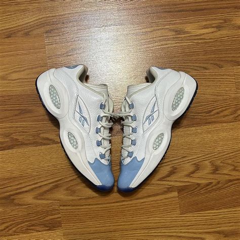 Vintage Allen Iverson AI Reebok Question Low UNC... - Depop