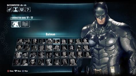 Batman: Arkham Knight - ALL Character Bios (Including ALL Audio Tapes ...