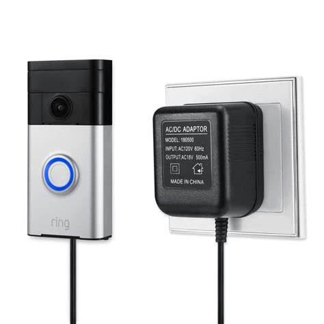 Wasserstein Ring Doorbell Power Supply at Lowes.com