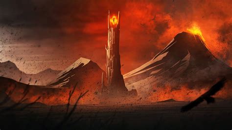 Lord of The Rings #Mordor Mount Doom Eye of Sauron #1080P #wallpaper # ...