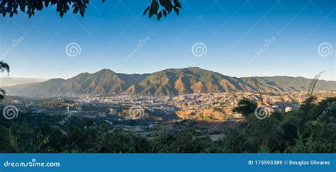 Panoramic View of El Avila during a Sunset. Caracas, Venezuela Stock ...