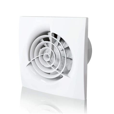 Buy 100 mm - Timer and Humidity Sensor - Bathroom Extractor fan Ultra Quiet Aesthetic Elegant ...