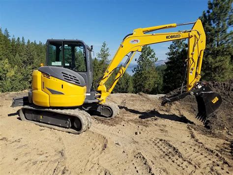 2016 Kobelco SK55SRX-6E Mini Excavator For Sale, 590 Hours | Kettle Falls, WA | 78-343 ...