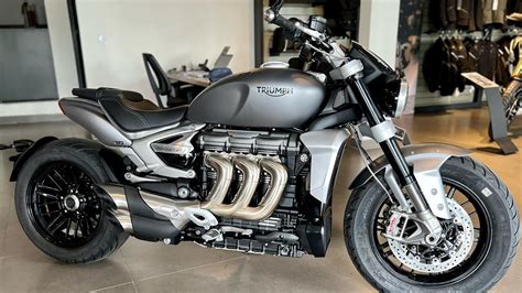 TRIUMPH ROCKET 3R 2023/TEM O MAIOR MOTOR EM SÉRIE FABRICADO NO MUNDO - YouTube