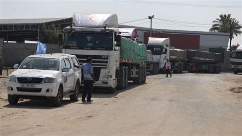 Gaza border crossing opens to deliver trickle of desperately needed aid ...