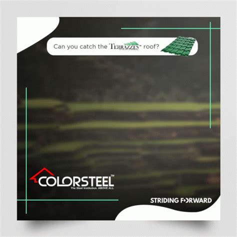 Colorsteel Terrazzes Roof GIF - Colorsteel Terrazzes Roof Green Roof - Discover & Share GIFs