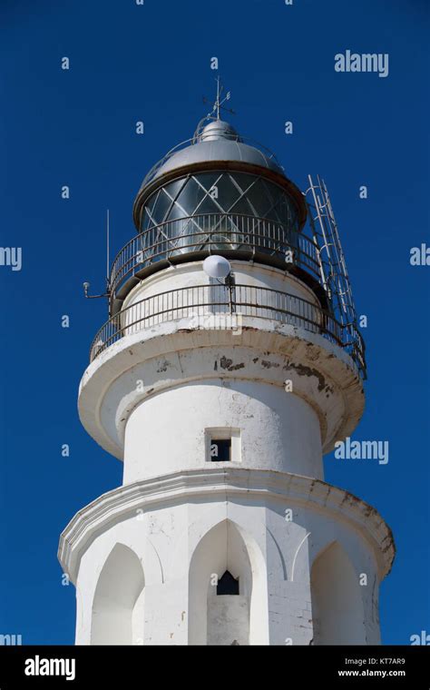 Detail of Trafalgar cape lighthouse, Spain Stock Photo - Alamy