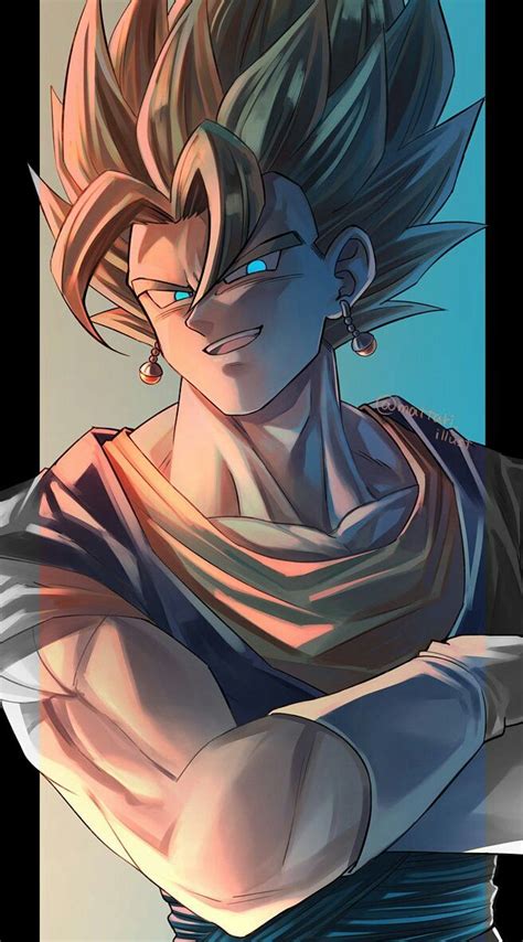 Vegetto fanart DBZ fusión de protas | Dragon ball art, Dragon ball art goku, Anime dragon ball super