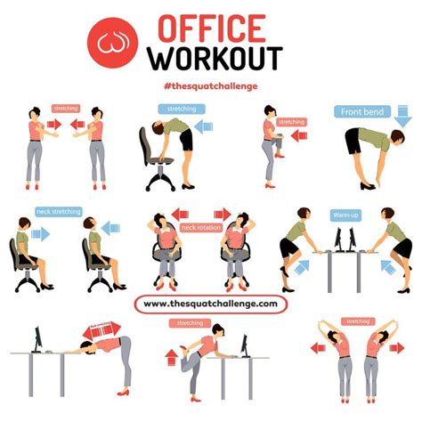 Pin by ganchimeg ganbold on ажлын байрны дасгал | Workout at work, Desk ...