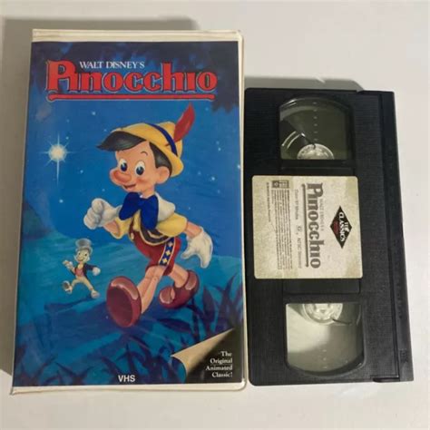 PINOCCHIO (1940), VHS Movie, Walt Disney Home Video Classics (1985 ...