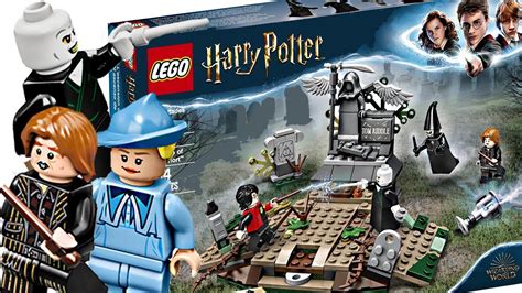 LEGO Harry Potter 2019 Graveyard Duel and Carriage! Voldemort RETURNS ...