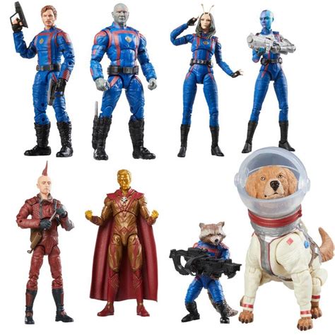 Marvel Legends Guardians of the Galaxy Vol 3 Cosmo BAF Set of 7 – Kapow Toys