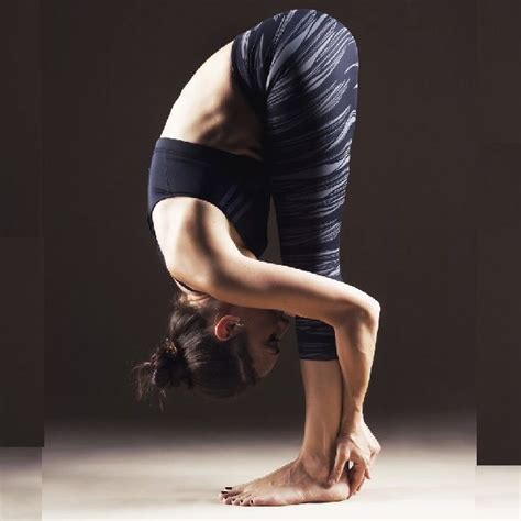 Uttanasana Forward Fold, Step By Step Instructions, Ballet Dance, Standing, Yoga, Poses, Figure ...