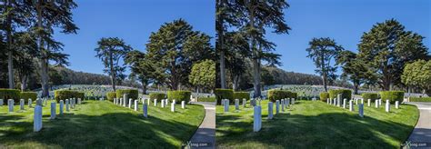3D Stereoscopic photos from all over the world – UrixBlog.com » San Francisco National Cemetery ...