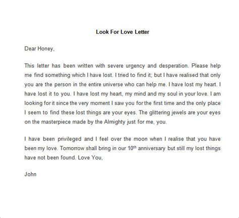 Love Letter Template Google Docs | Leticia Camargo