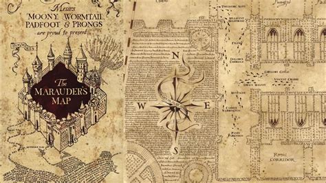 Harry Potter Map Wallpapers - Wallpaper Cave